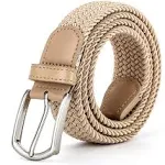 Radmire Braided Canvas Woven Elastic Stretch Belts for Men/Women/Juni<wbr/>or with