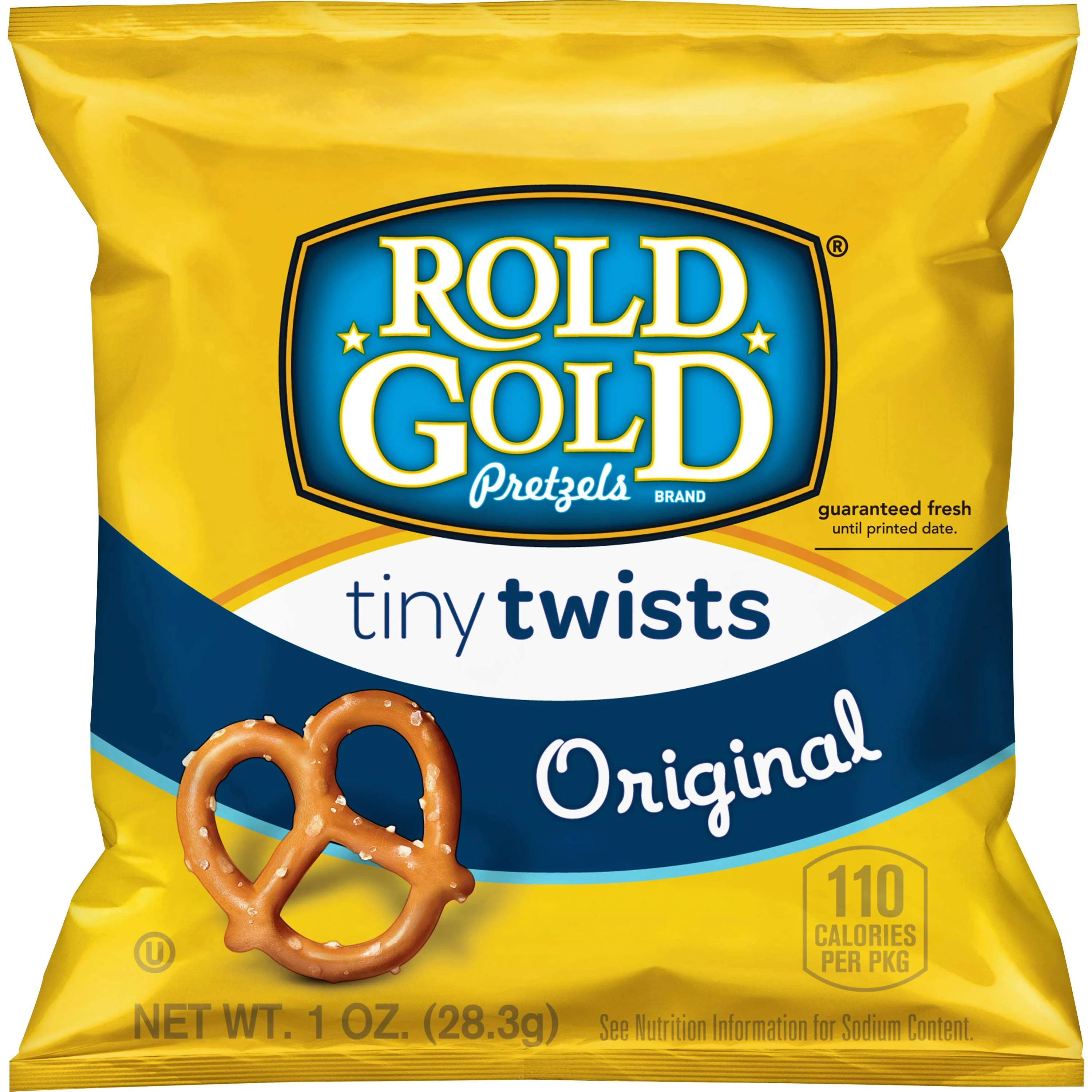 Rold Gold Pretzels Tiny Twists 1 Ounce Pack of 40