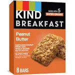 KIND Breakfast Bars, Peanut Butter, Healthy Snacks, Gluten Free, 32 Count