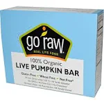 Go Raw Organic Sprouted Pumpkin Seed Bars, 20 Count, Sea Salted, Keto, Superfood