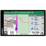 Garmin - DriveSmart 65 & Traffic - 6.95" GPS with Built-in Bluetooth - Black