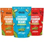 The Only Bean Crunchy Roasted Edamame Beans, 4 oz (3 Pack)