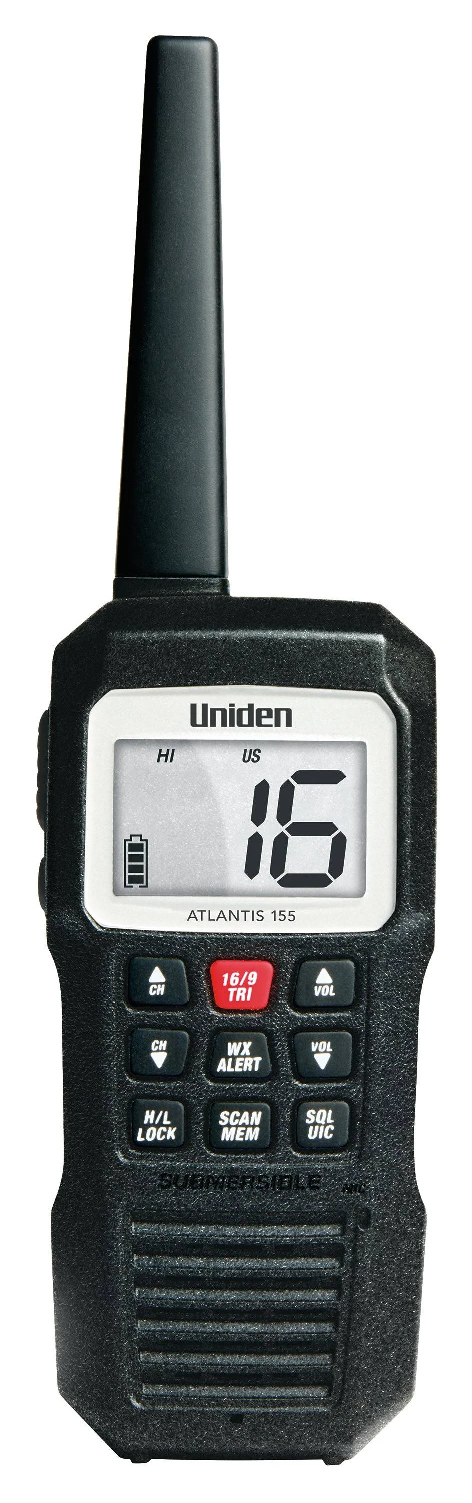 Uniden Atlantis 155 Handheld Two-Way VHF Floating Marine Radio [ATLANTIS 155]