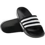 Adidas Kids Adilette Shower - Black/White UK 4