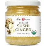 The Ginger People - Organic Pickled Sushi Ginger, 6.7 oz