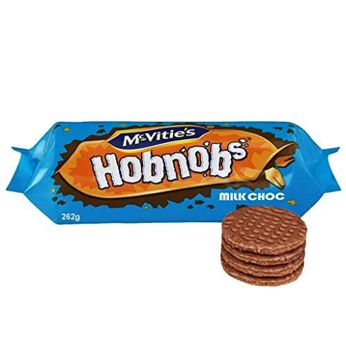 McVitie's Milk Chocolate Hobnobs 262g (Pack of 6)