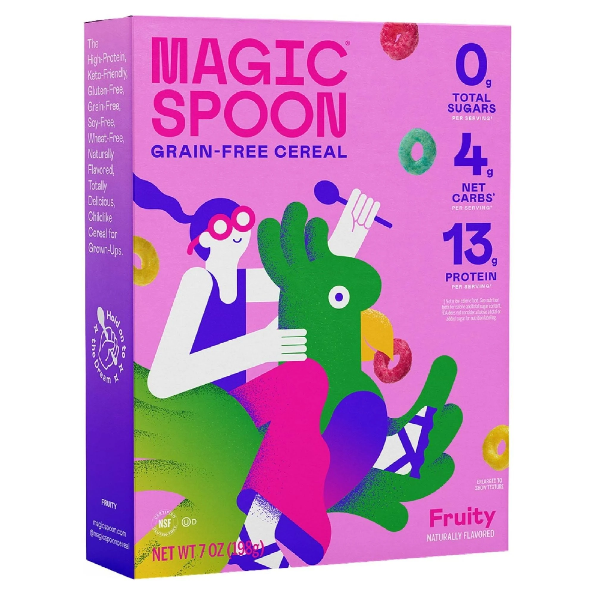 Magic Spoon Cereal, Grain Free, Cocoa 7 oz