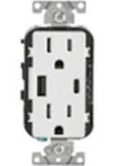 Leviton USB Charger/Duplex Tamper-Resistant Receptacle