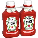 Heinz 2 Pack Tomato Ketchup, 50.5 oz