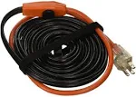 Frost King HC24A Automatic Electric Heat Kit Heating Cables, 24 Feet, Black, Ft