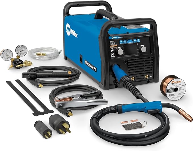 Miller Multimatic 215 Welder, Multiprocess Welder for 120/240-Volt Power Sources