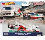 Hot Wheels 2020 Team Transport 2016 Ford GT Race w/C-800 GJT48