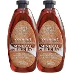 Dead Sea Collection Bubble Bath with Coconut for Women and Men - Coconut Oil and Pure Dead Sea Minerals - Nourishing and Moisturizing Skin - Pack of 2 (67.6 fl.oz)