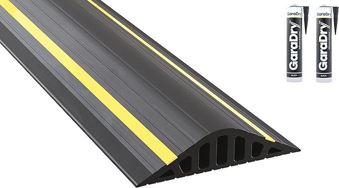 GaraDry 'Garadam' 2" High Garage Door Flood Barrier Threshold Kit