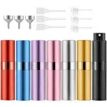 8ml Portable Mini Perfume Atomizer(7 PCS) Refilable Empty Small Spray Bottle ...