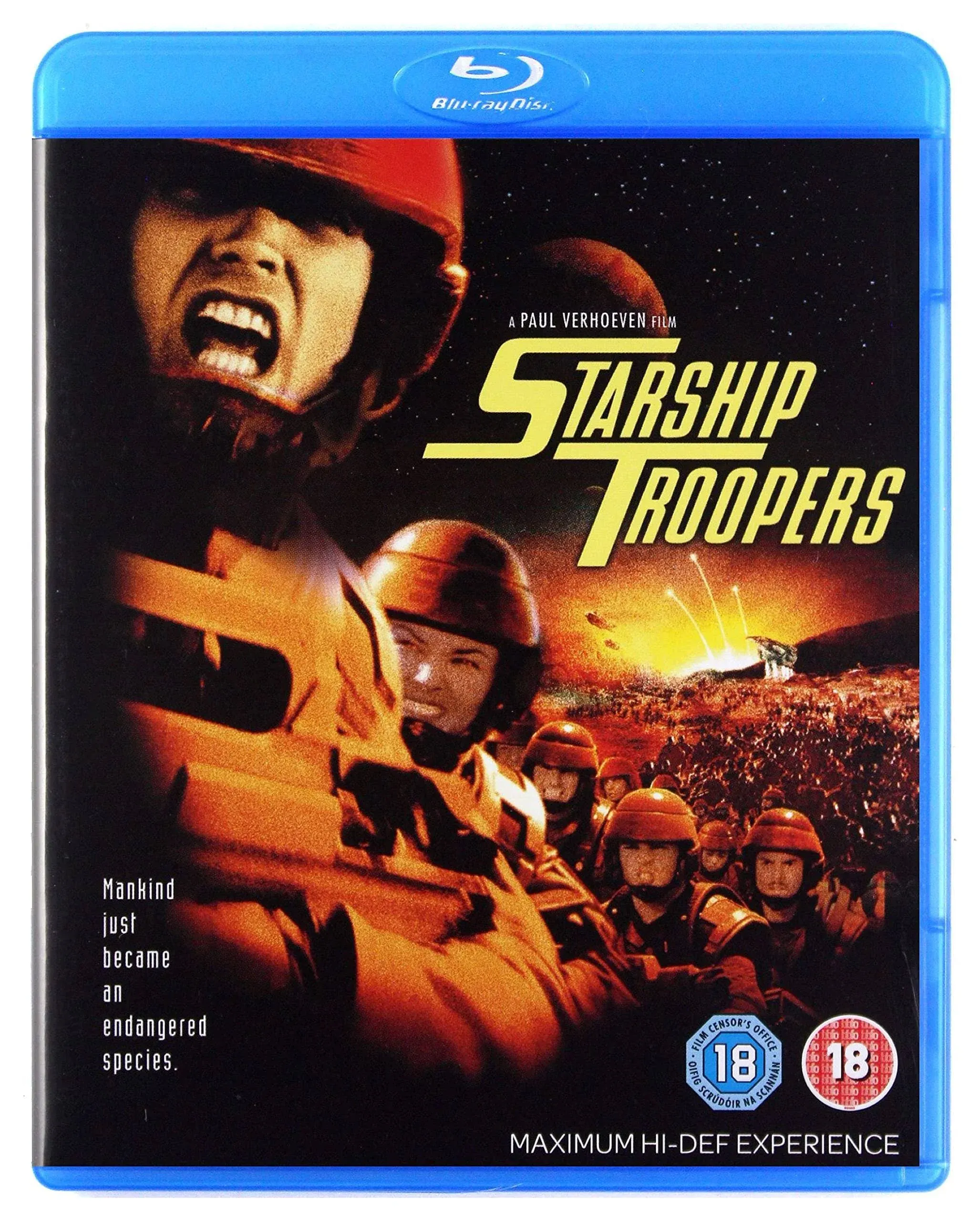 Starship Troopers Blu-ray. DVDs & Blu-rays. 8717418129217.