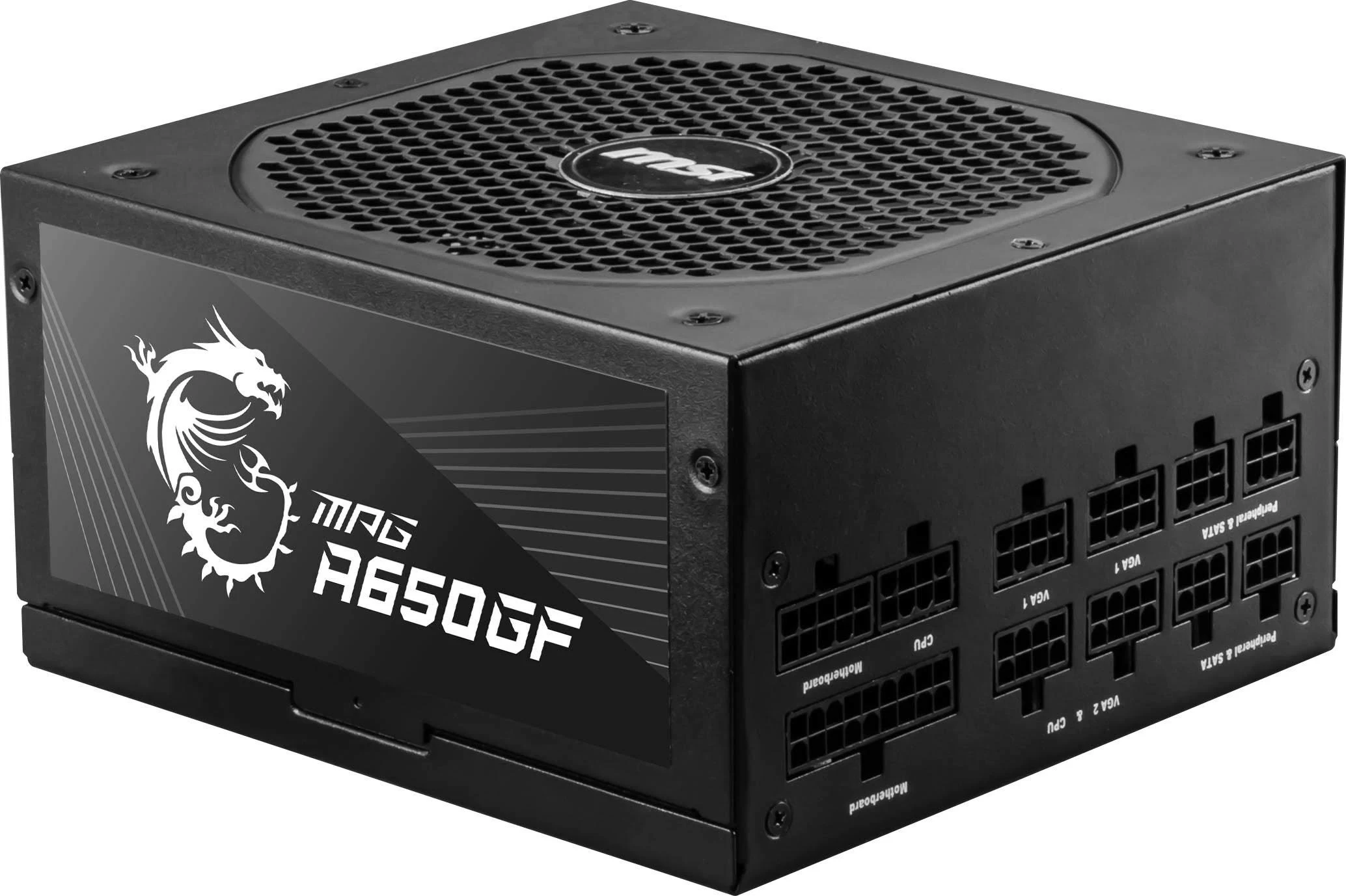 MSI - MPG A850GF PCIE 5.0, 80 GOLD Full Modular Gaming PSU, Japanese Electrolytic capacitor, 850W ATX Power Supply