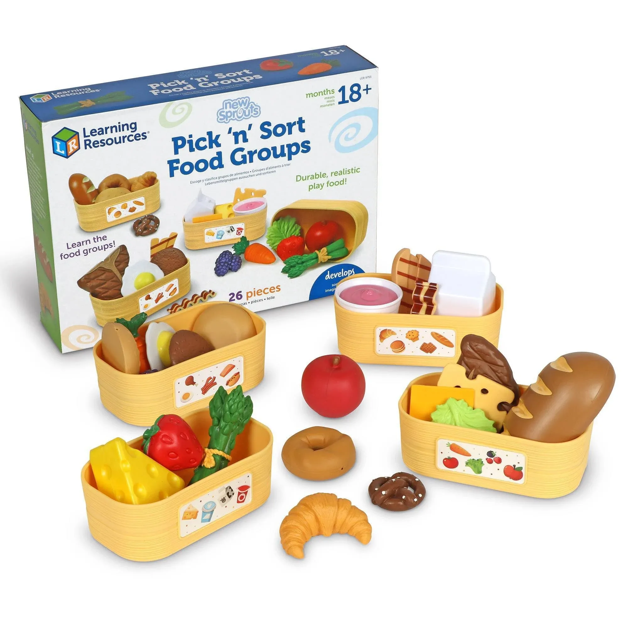 Learning Resources New Sprouts Pick 'n' Sort Food Groups