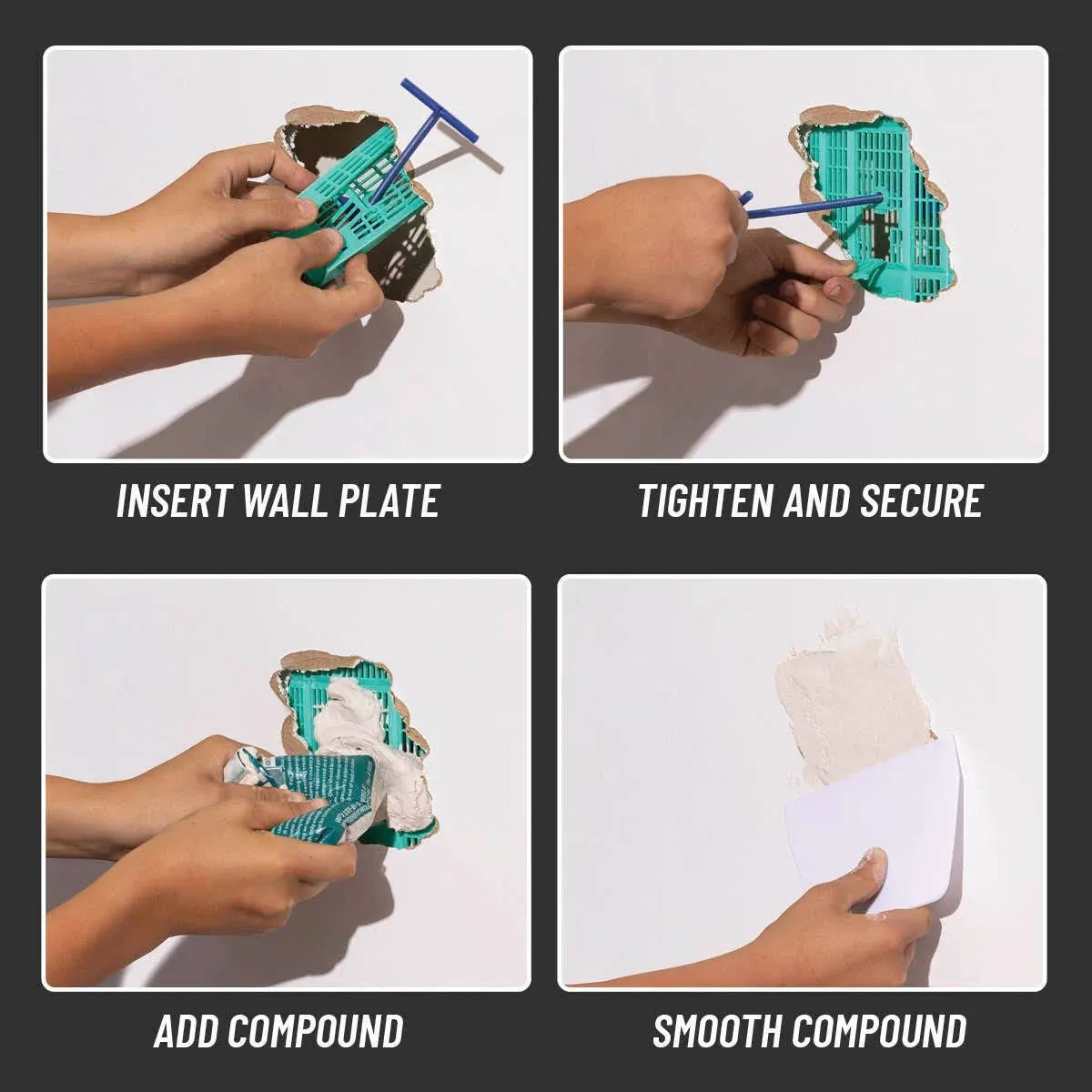 SDHome Perfect Wall Patch Drywall Repair Kit