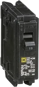 Square D - HOM115CP Homeline 15 Amp Single-Pole Circuit Breaker