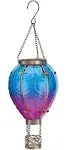 Regal Art & Gift Blue Hot Air Balloon Solar Lantern