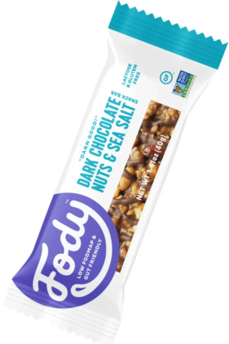 Fody Dark Chocolate Nuts & Sea Salt Snack Bar