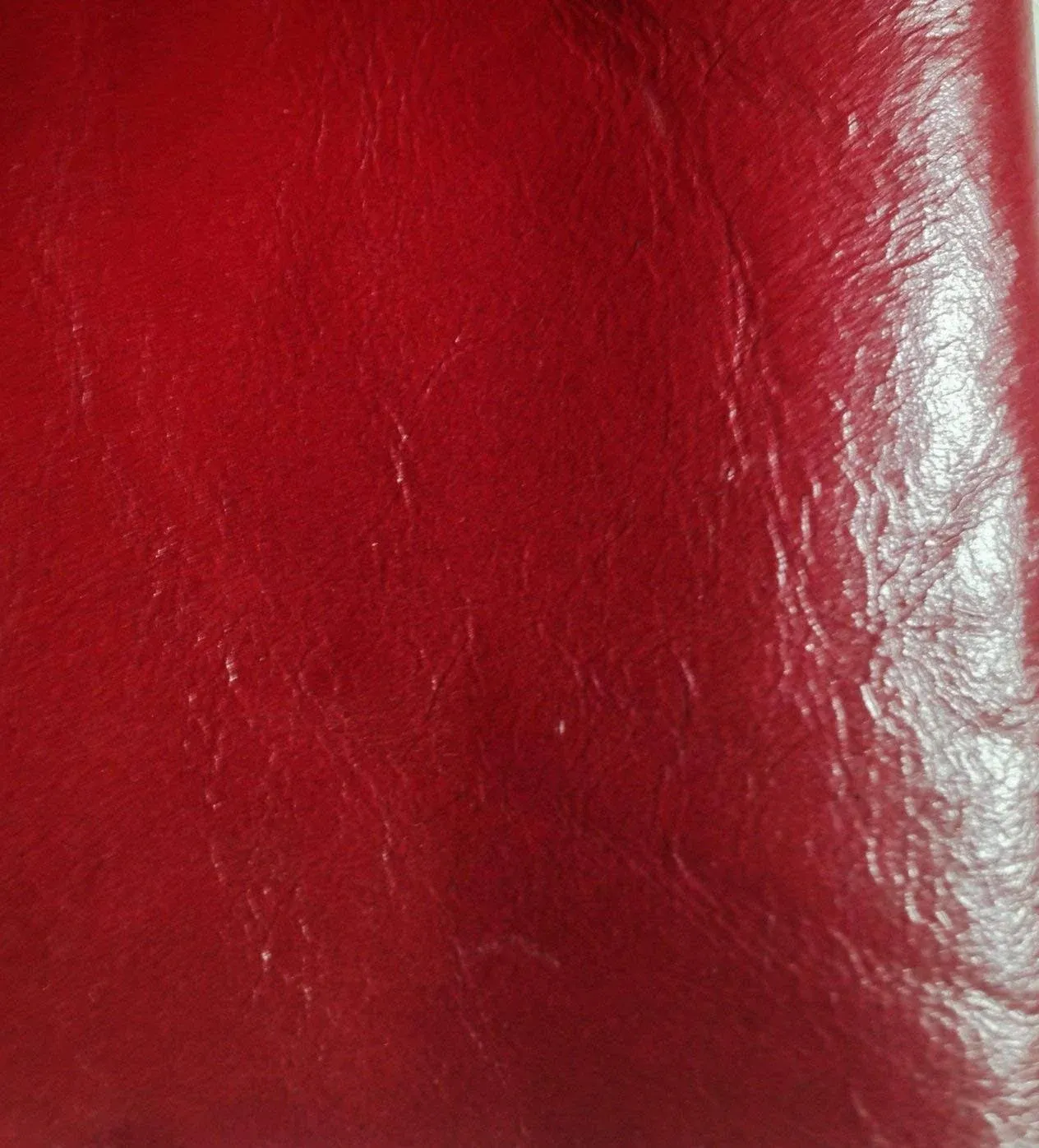 Reed Leather Hides - Cow Skins (12 X 24 Inches 2 Square Foot, RED)