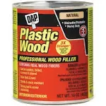 Plastic Wood Wood Filler, Natural Color Cellulose Fibre, 16-oz.