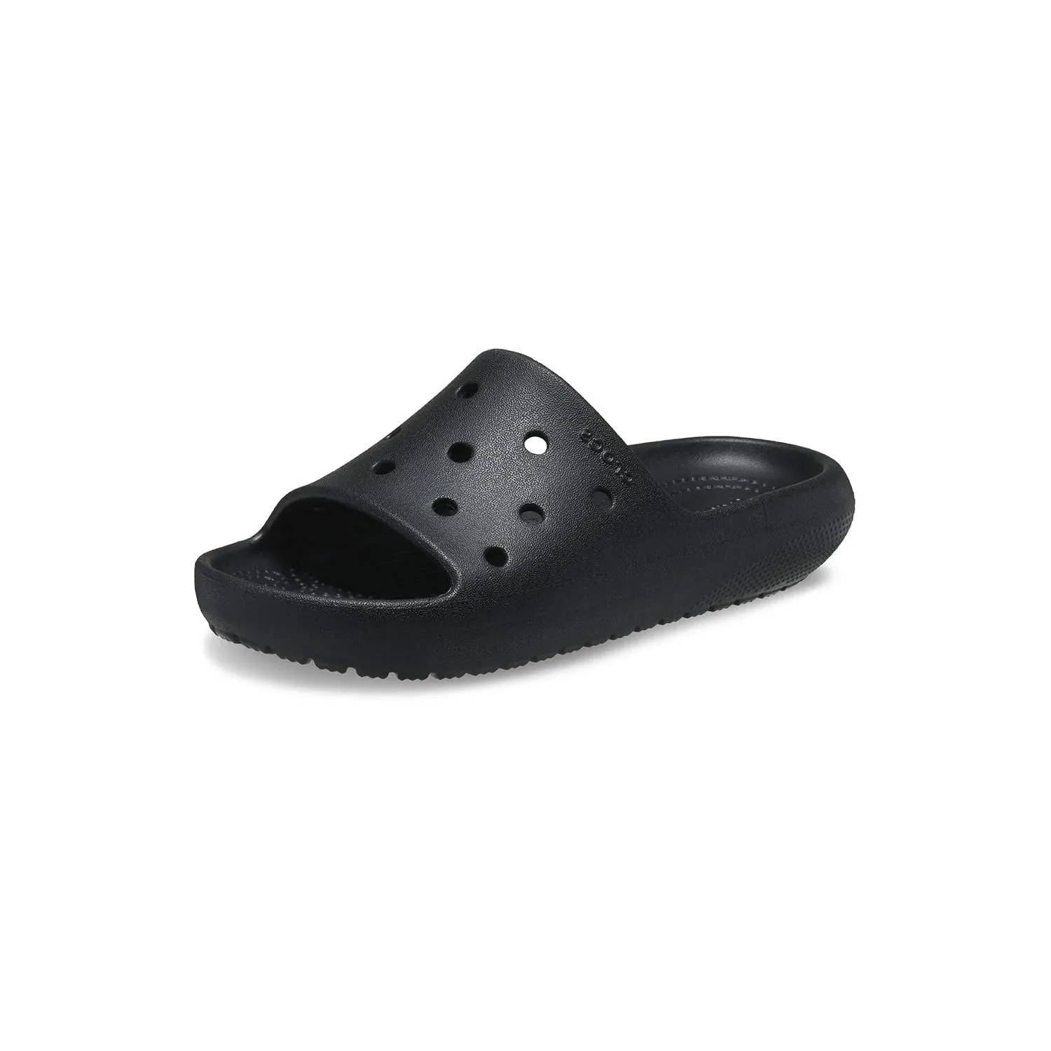 Crocs Kids Classic Slide in Black