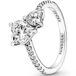 Pandora Double Heart Ring