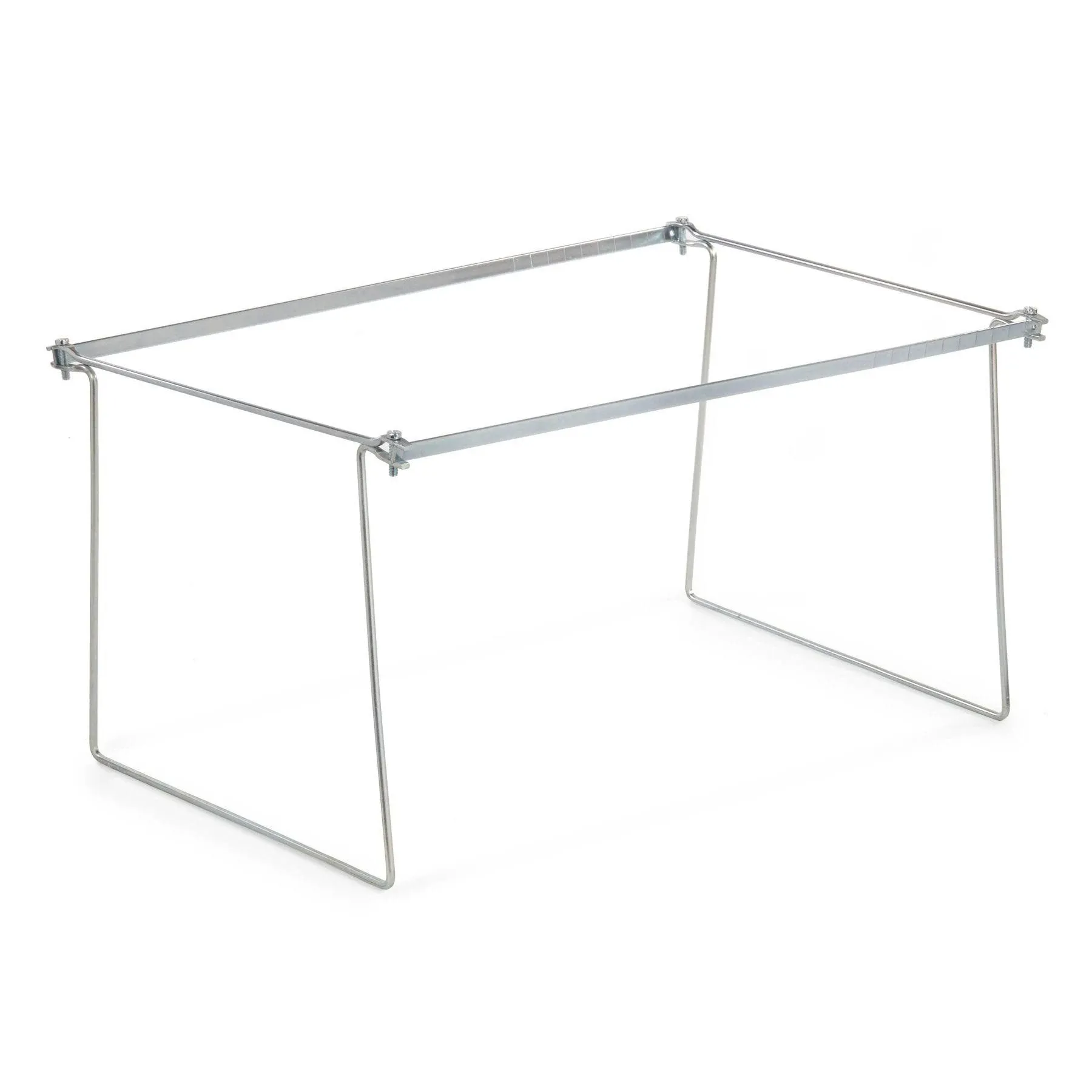 Hanging File Bars 2 Pack, Letter Size, 13” Wide x 17.5” Long, Steel Metal Fil...