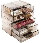 Sorbus Makeup Jewelry Storage Case Display