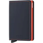 Secrid - Slimwallet Matte Nightblue & Orange