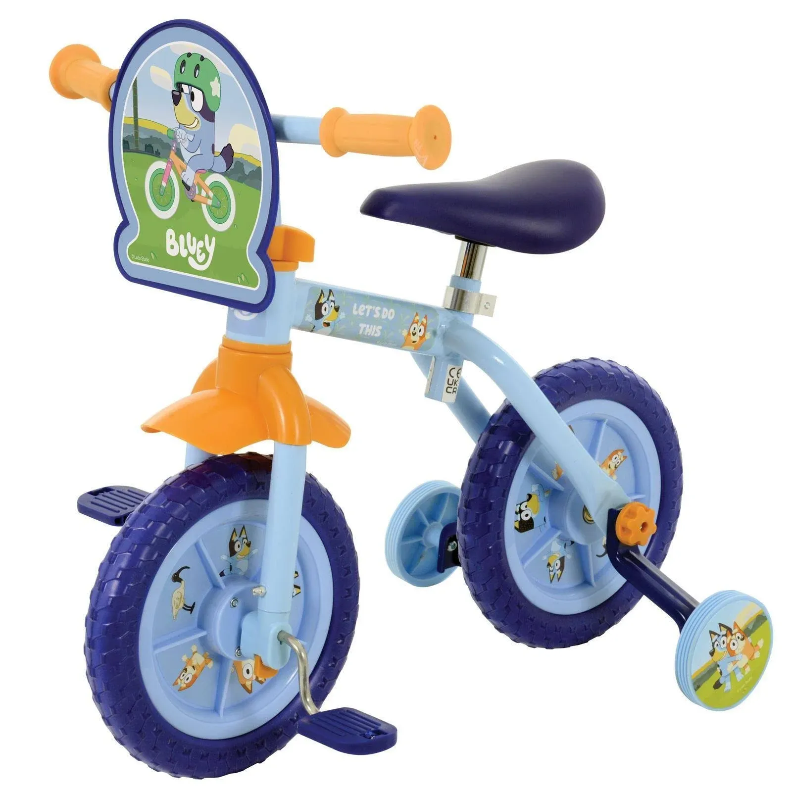 Bluey 2In1 10 Inch Training Bike