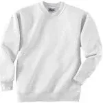 Hanes P360 Youth ComfortBlend EcoSmart Crewneck Sweatshirt White XL