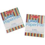 Melissa & Doug Easel Pad Bundle 50 Sheets 2-Pack - Large Easel Paper Pad For Classrooms