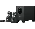 Logitech Z313 2.1 Channel Computer Speakers - Black