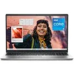 Dell Inspiron 15 3530 Laptop - Intel Core i5-1335U, 15.6-inch FHD 120Hz Display, 16GB DDR4 RAM, 512GB SSD, Intel Iris Xe Graphics, Windows 11 Home, Services Included - Platinum Silver