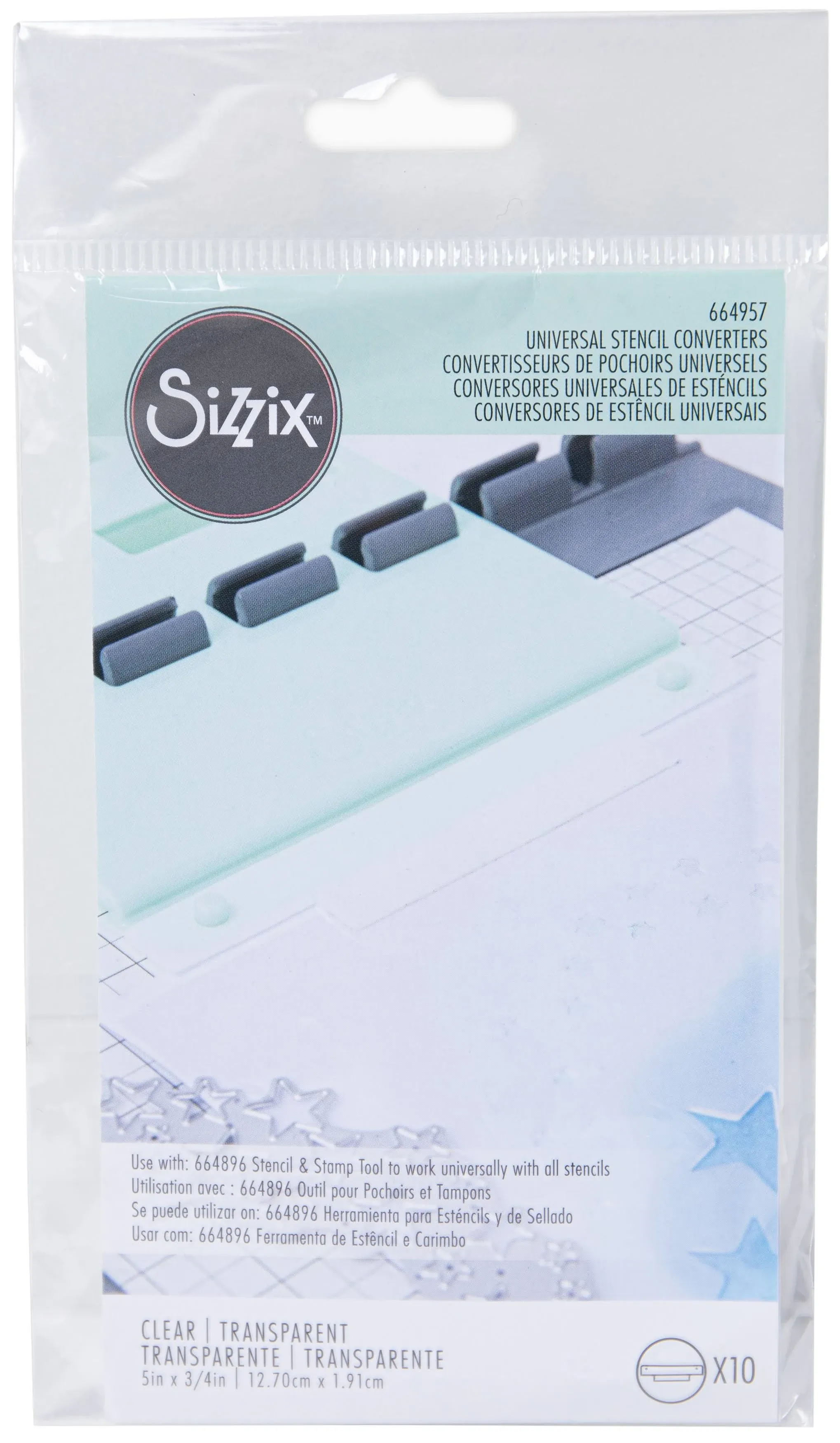 Sizzix (White), Big Shot Accessory Tool Caddy, 661081 11 inches x 5.25 inches x 4.5 inches