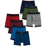 Hanes Boys' 7pk Boxer Briefs - Colors May Vary M