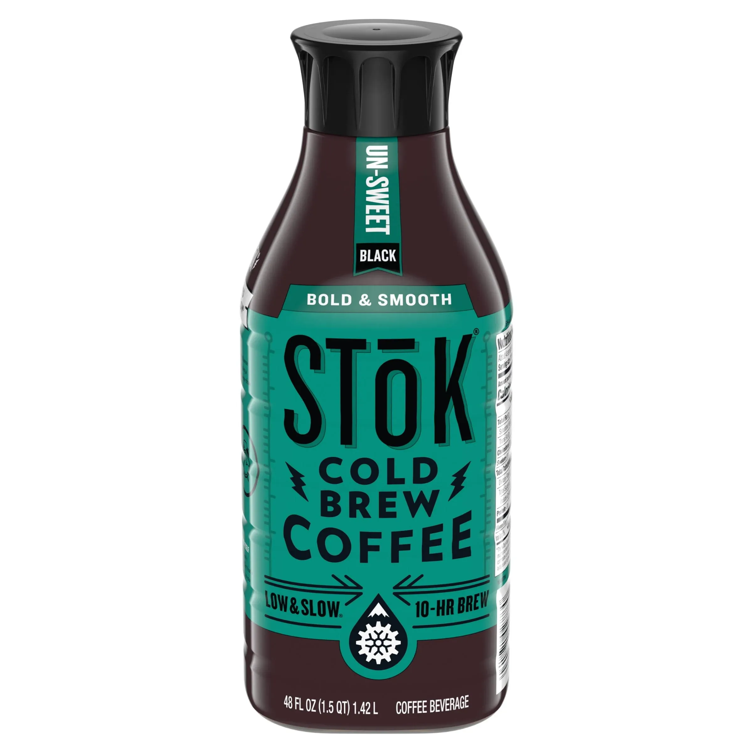 SToK Black Unsweetened Cold Brew Coffee, 48 OZ