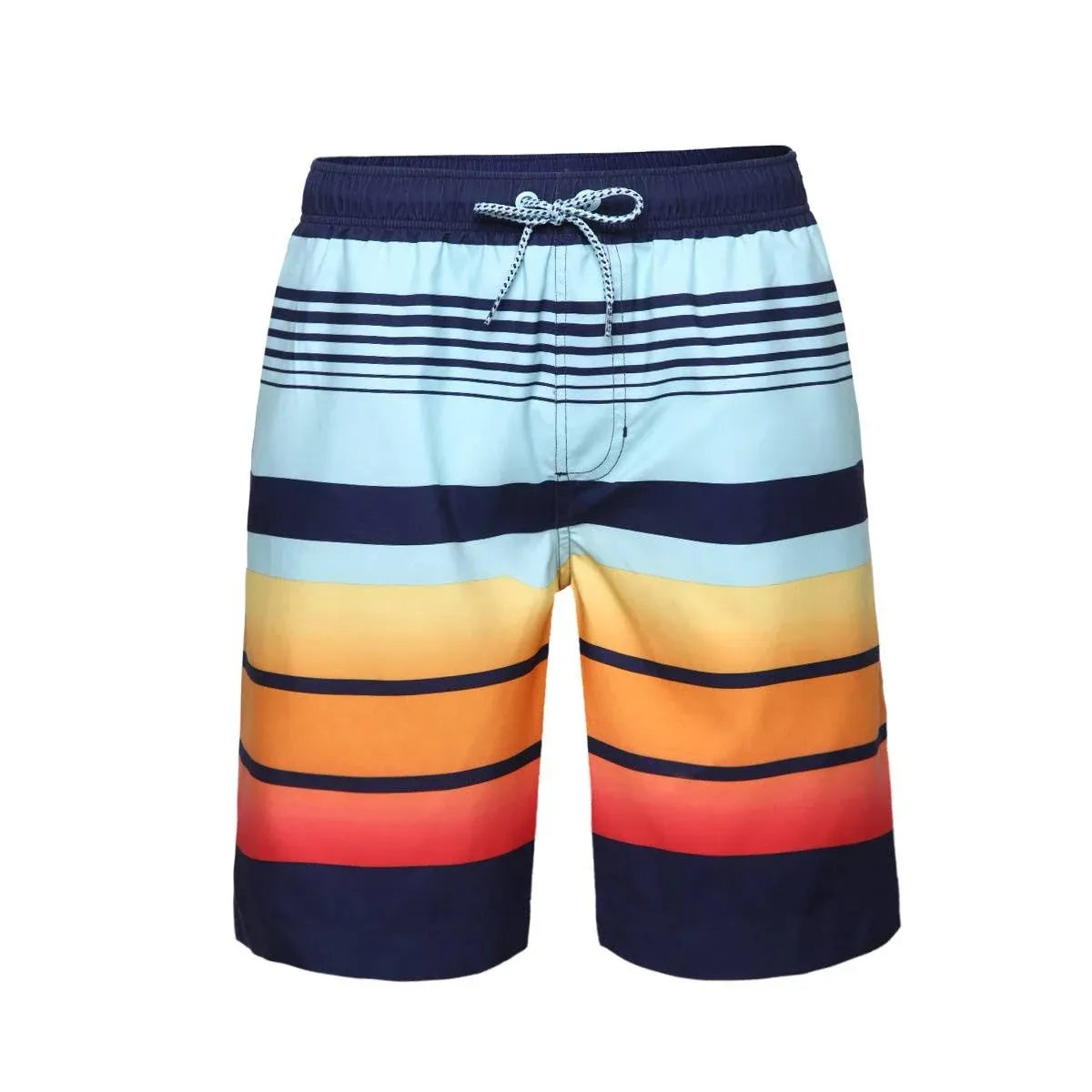 Rokka&Rolla Men's 8-in. Mesh Lined UPF 50+ Swim Trunk