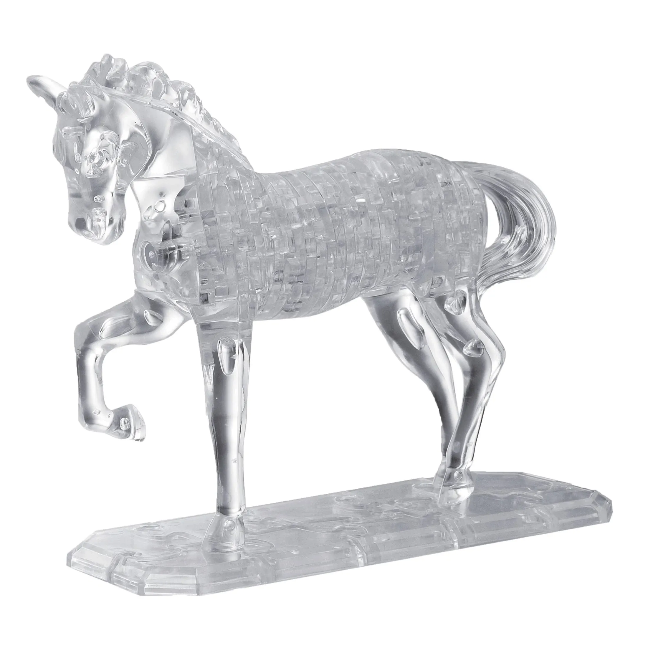 Bepuzzled 3D Crystal Puzzle - Horse White 98 Pcs