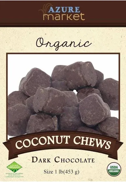 Sunridge Farms Coconut Chews, Dark Chocolate, Organic - 1 lb