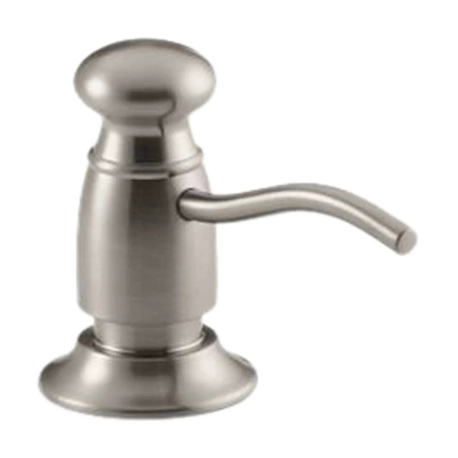 Traditional Design Soap/Lotion Dispenser in Vibrant Stainless