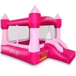 Cloud 9 Princess Bounce House - Inflatable Bouncer, Pink