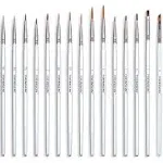 🎨 TRANSON 16-PIECE PAINT BRUSH SET FOR ACRYLIC &amp; WATERCOLOR 🖌️ - OPEN TO OFFER