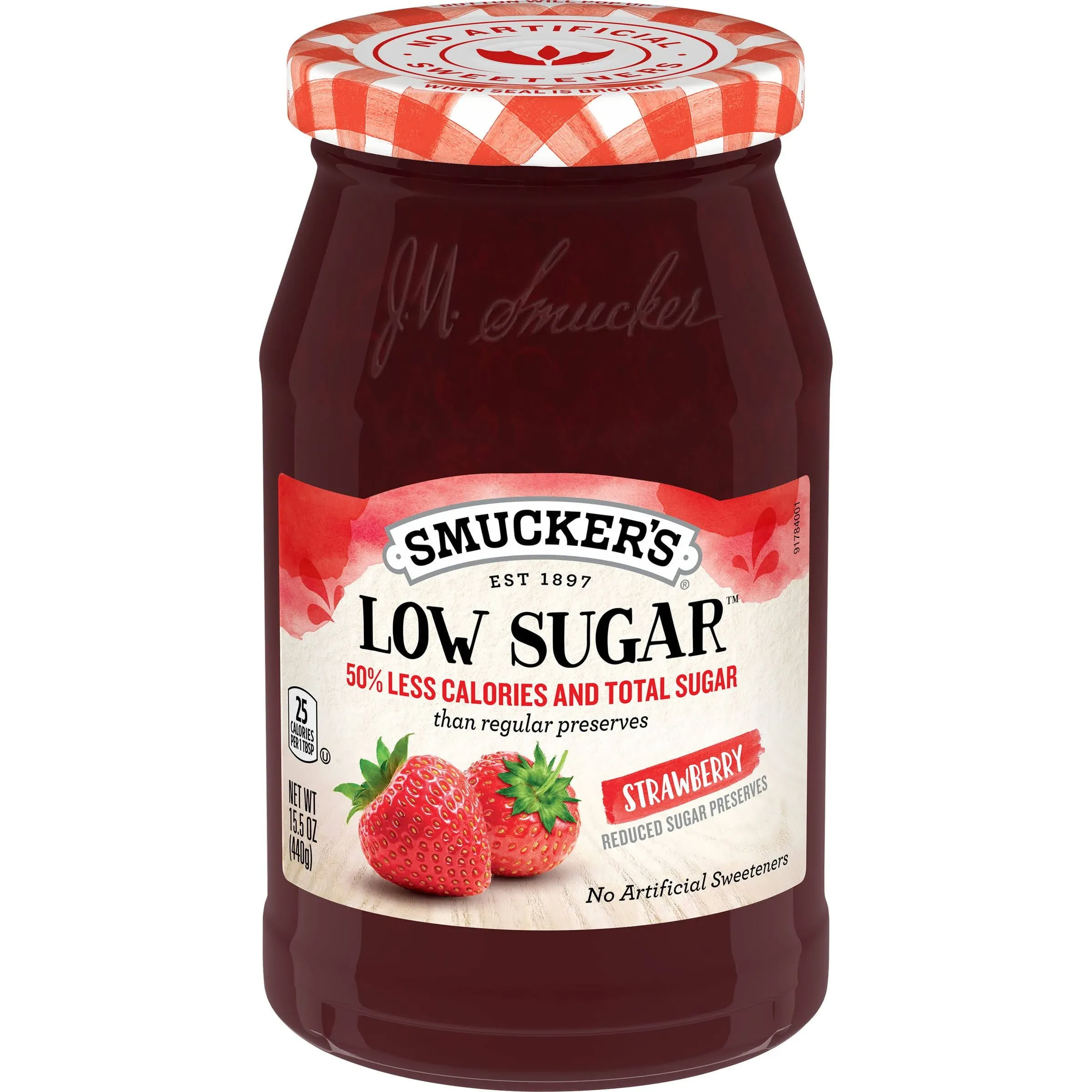 Smucker's Low Sugar Preserves Strawberry