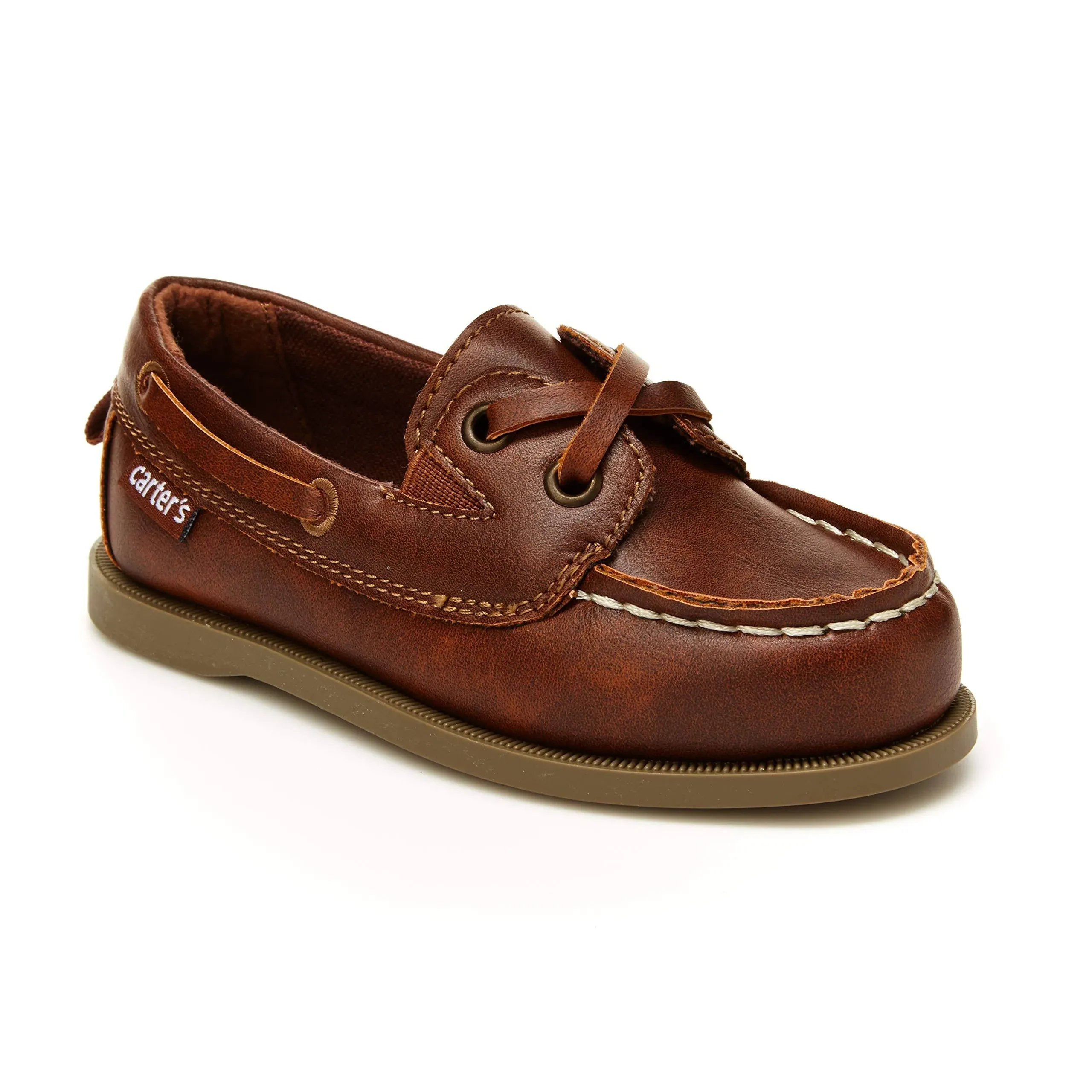 Carter's Toddler Boys Loafer Boat Shoes 9 Brown