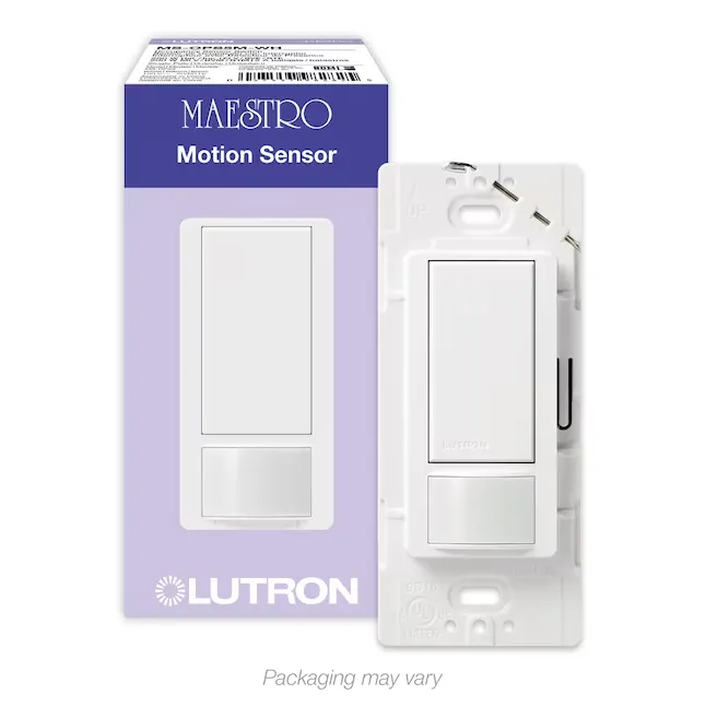 Lutron MS-OPS5M-WH 5A Maestro Occupancy Sensor Switch White